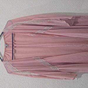 Charlotte Russe Dusty Pink Cardigan